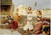 unknow artist Arab or Arabic people and life. Orientalism oil paintings 126 oil on canvas